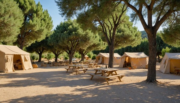 Les plus beaux campings a gordes