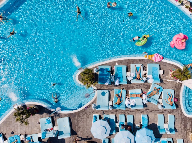 piscine de luxe